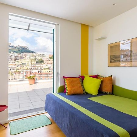 那不勒斯Seaview Terrace 360°& Elegant Loft公寓 外观 照片