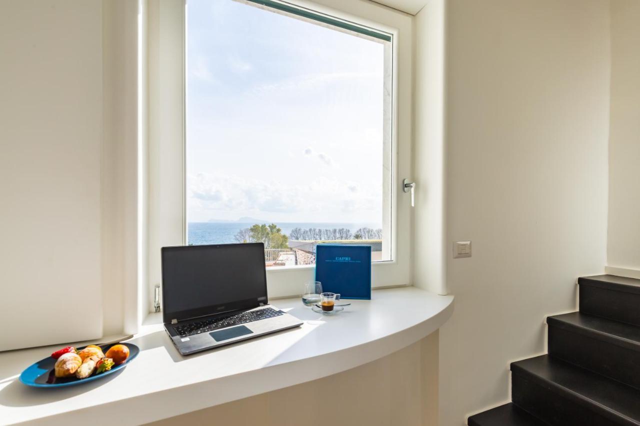 那不勒斯Seaview Terrace 360°& Elegant Loft公寓 外观 照片