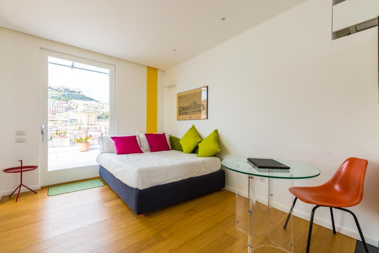 那不勒斯Seaview Terrace 360°& Elegant Loft公寓 外观 照片