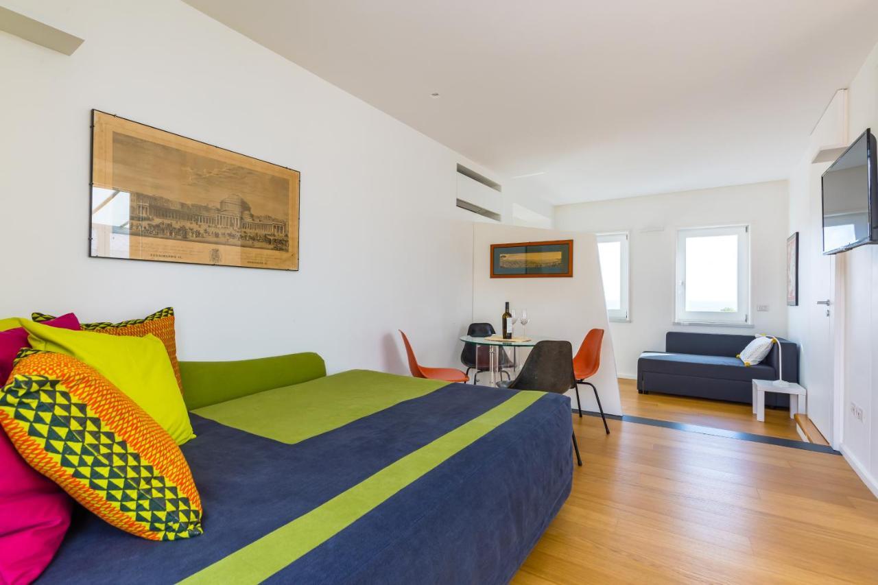 那不勒斯Seaview Terrace 360°& Elegant Loft公寓 外观 照片