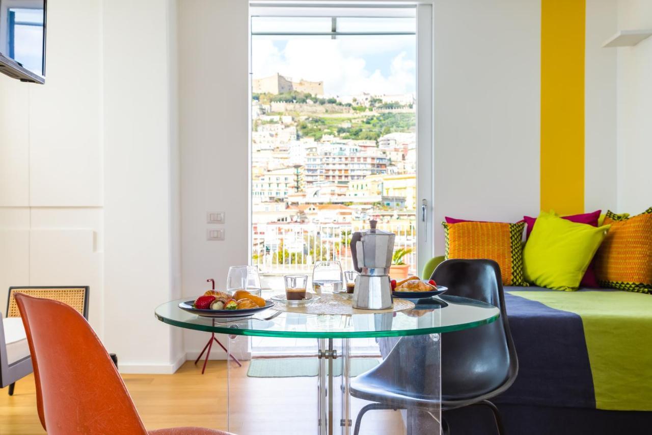 那不勒斯Seaview Terrace 360°& Elegant Loft公寓 外观 照片