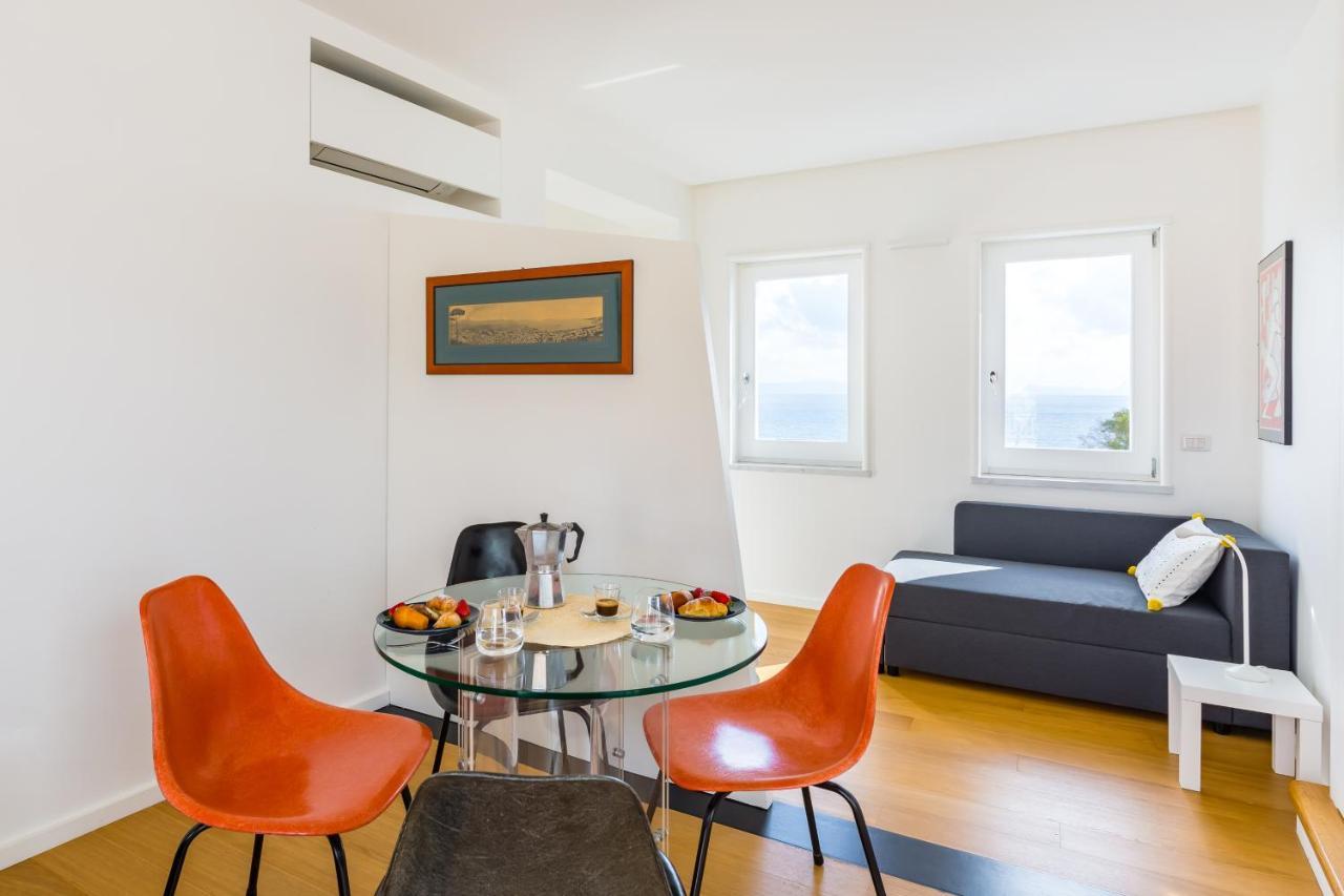 那不勒斯Seaview Terrace 360°& Elegant Loft公寓 外观 照片