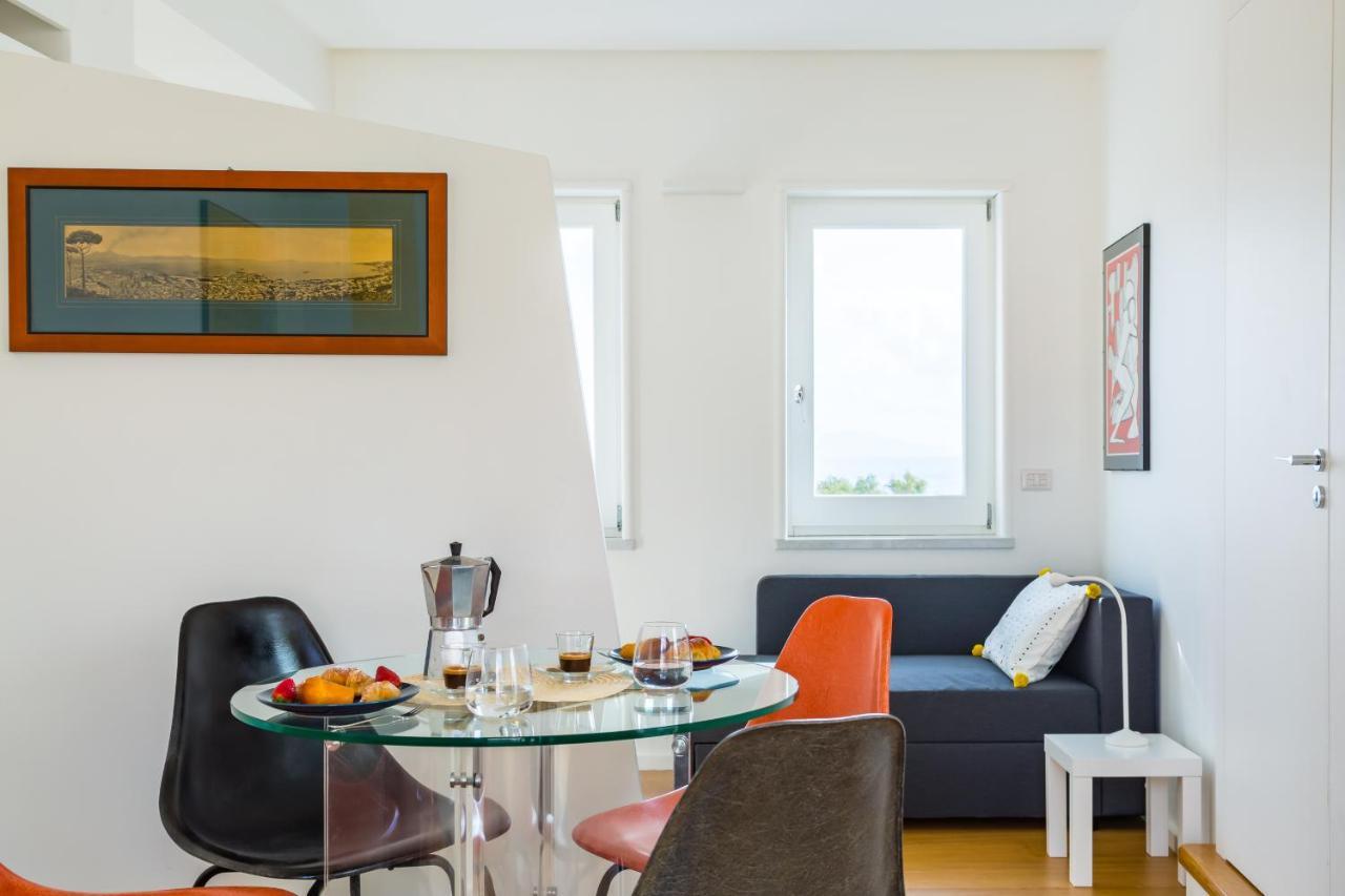 那不勒斯Seaview Terrace 360°& Elegant Loft公寓 外观 照片