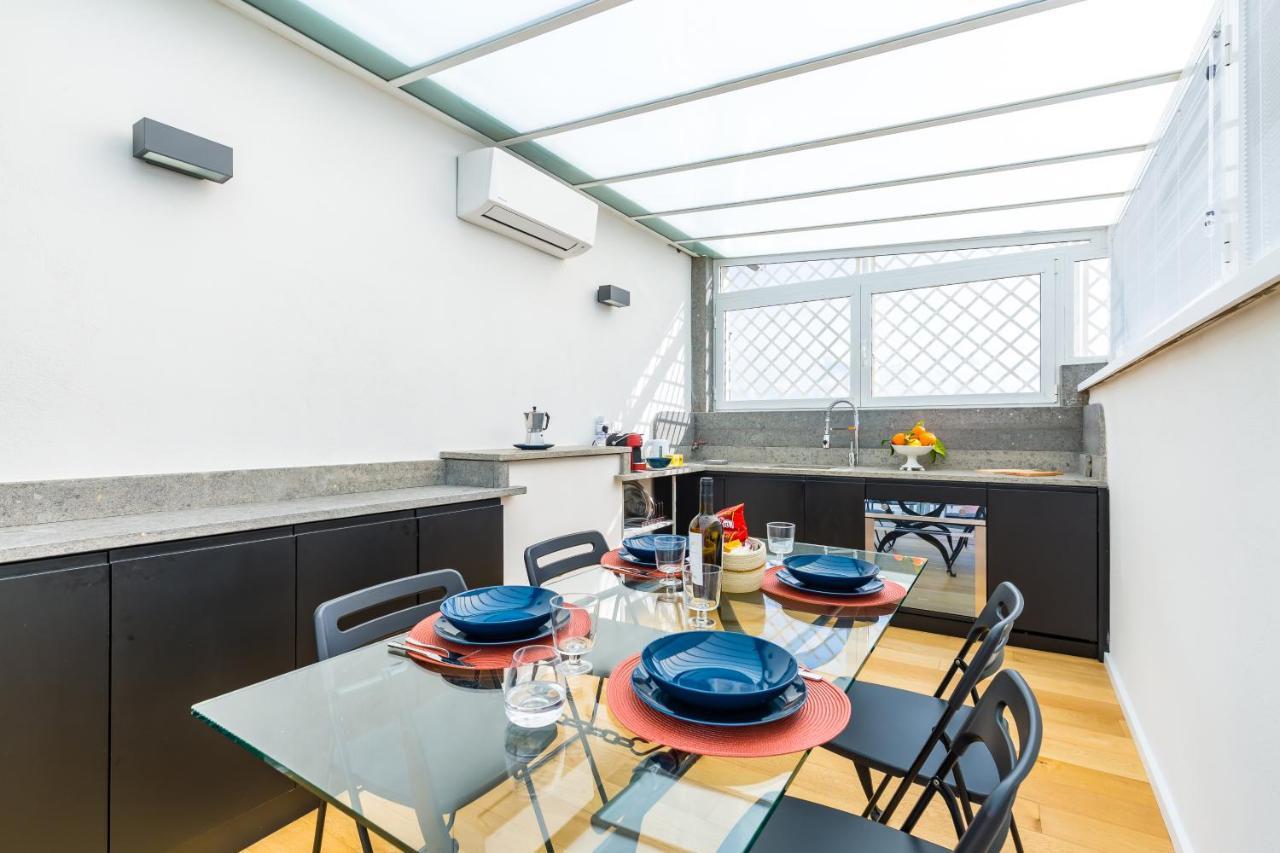 那不勒斯Seaview Terrace 360°& Elegant Loft公寓 外观 照片