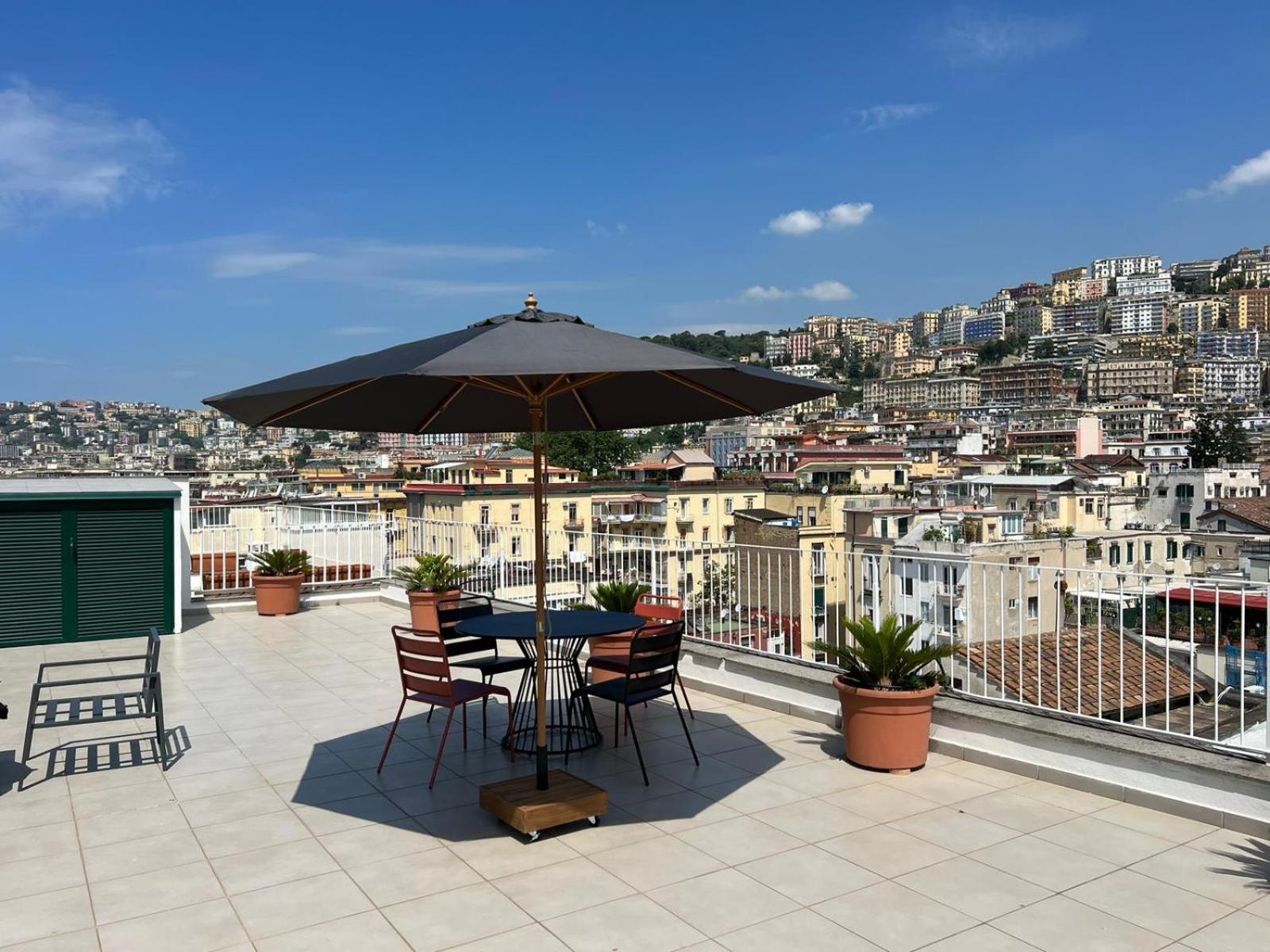 那不勒斯Seaview Terrace 360°& Elegant Loft公寓 外观 照片